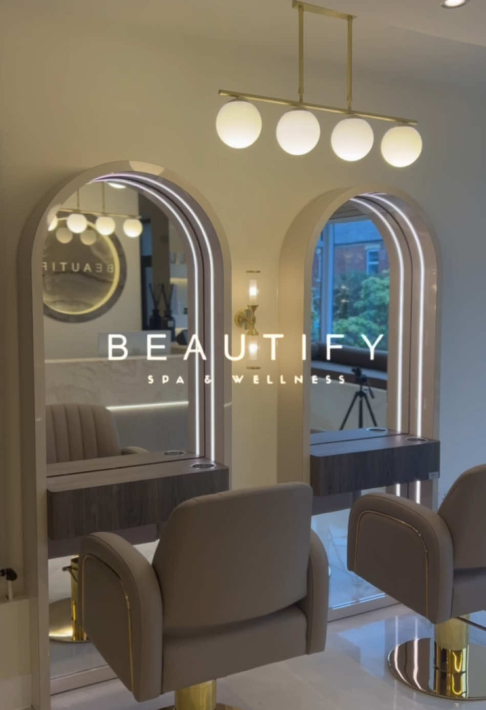 Where luxury meets tranquility 🤍✨ #beauty #salon #wellness #spa #aesthetics #interiordesign #luxury #fyp #foru 