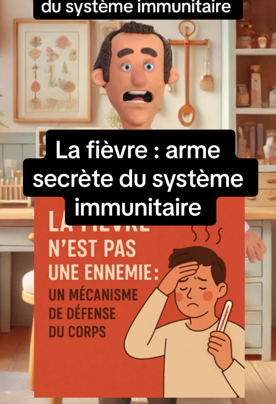 La fièvre : arme secrète  du système immunitaire #fievre #hyperthermie #systemeimmunitaire #symptome #vulgarisation #ifsi #etudianteinfirmière #etudiantmedecine 
