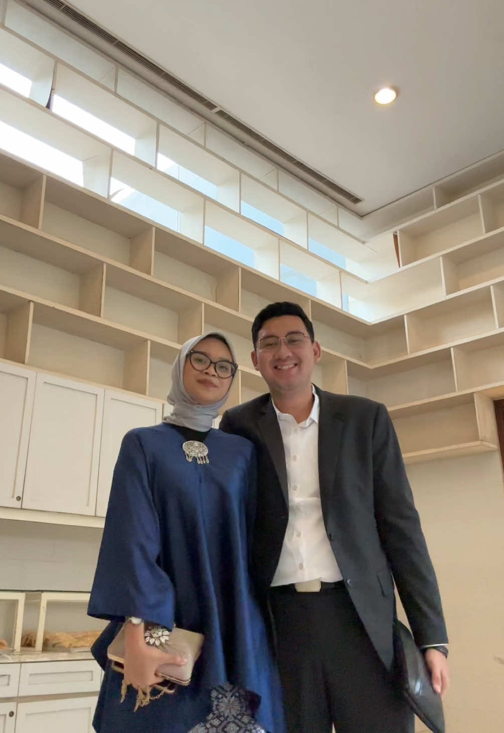 fit check with my +1 ❤️ #OOTD #fitcheck #kondangan #couple #fyp 