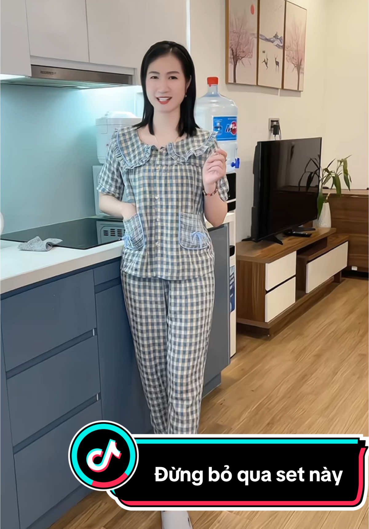 Set bộ mặc nhà xinh #thaoxinhnha #review #setbo #setbomacnha #setboxinh #dobomacnha #quanaomacnha #donguxinh #quanaongu #pijama #thoitrang #thoitrangnu #hot 