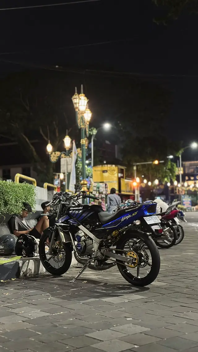 dana pelajar 🙌🏻  #2stroke #ninjass #blueband19 