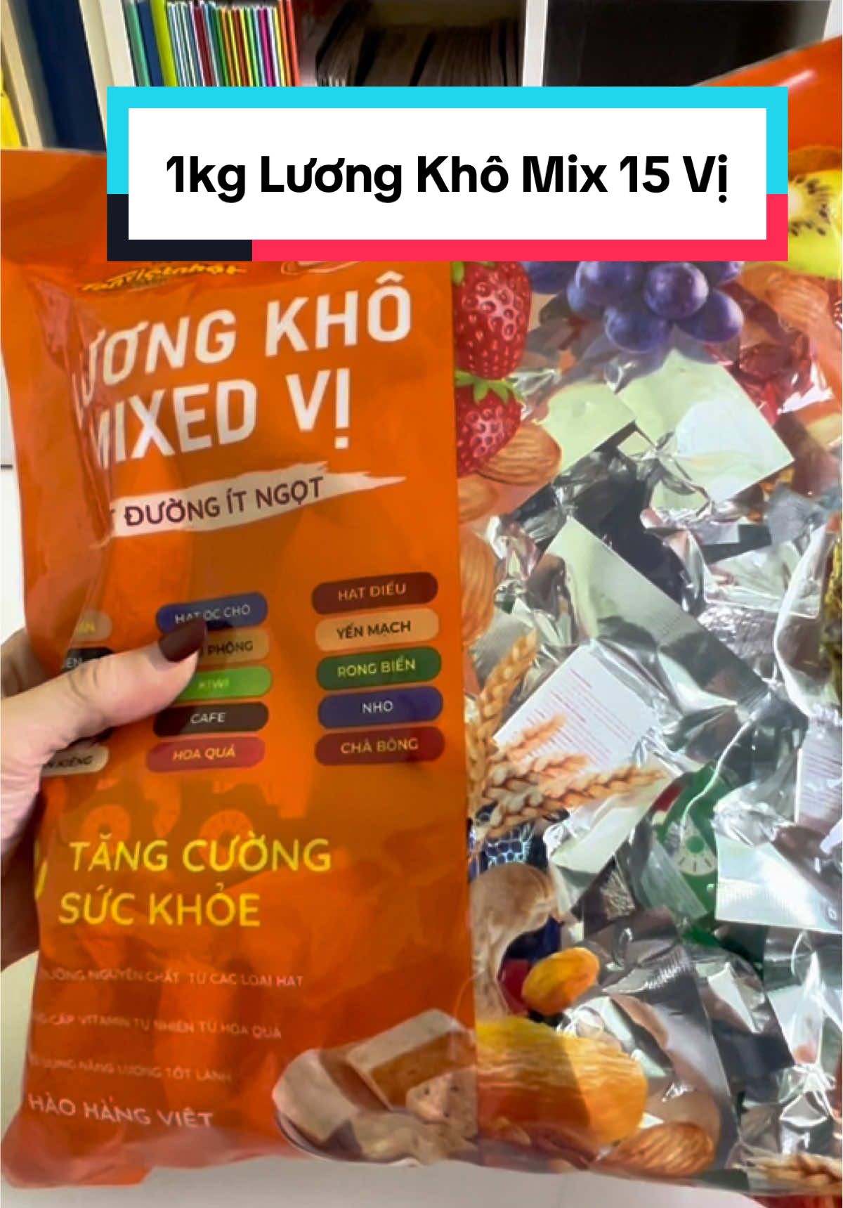 1 túi to chà bá tha hồ ăn, 15 vị đều ngon #luongkho #luongkhomini #anvat #thaomyst