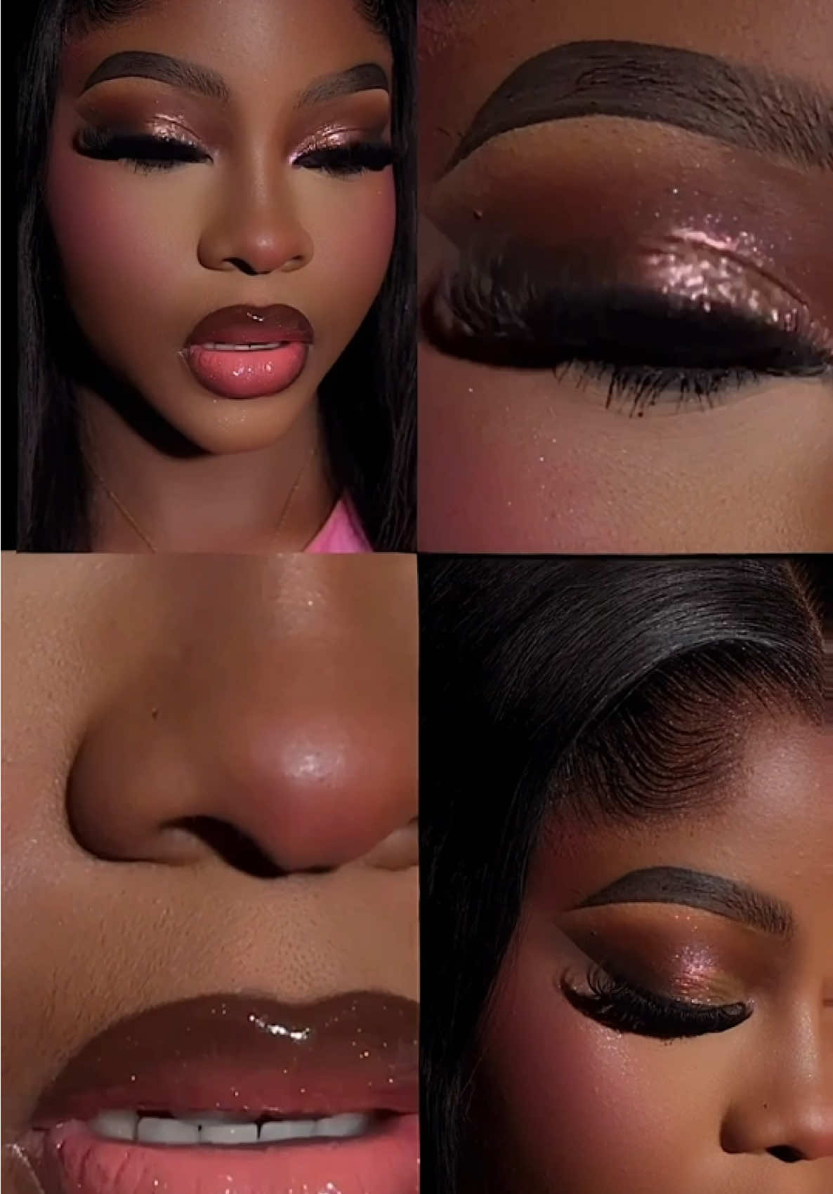 Paying attention to details has always been my hobby🥰 The eyes🔥 The Lips🔥 The skin🔥 The brows🔥 #makeupartistinlekki #fyp #trendingvideo #makeuptutorial #makeuptips #makeupartist #videoviral 