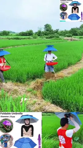 Umbrellas hat,summer umbrella hat for farming head umbrella hat #umbrella  #umbrellahat #summerumbrella  #payong 