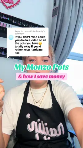 Replying to @LaurenChloeBeauty My Monzo pots & how I save & organise my money as a self employed nail tech💘 🚨PLEASE READ: this is my OWN personal circumstances I’m only sharing because I’ve had so many questions. This is just advice! #money #monzo #pots #selfemployed #tax #saving #nailtech #beauty 