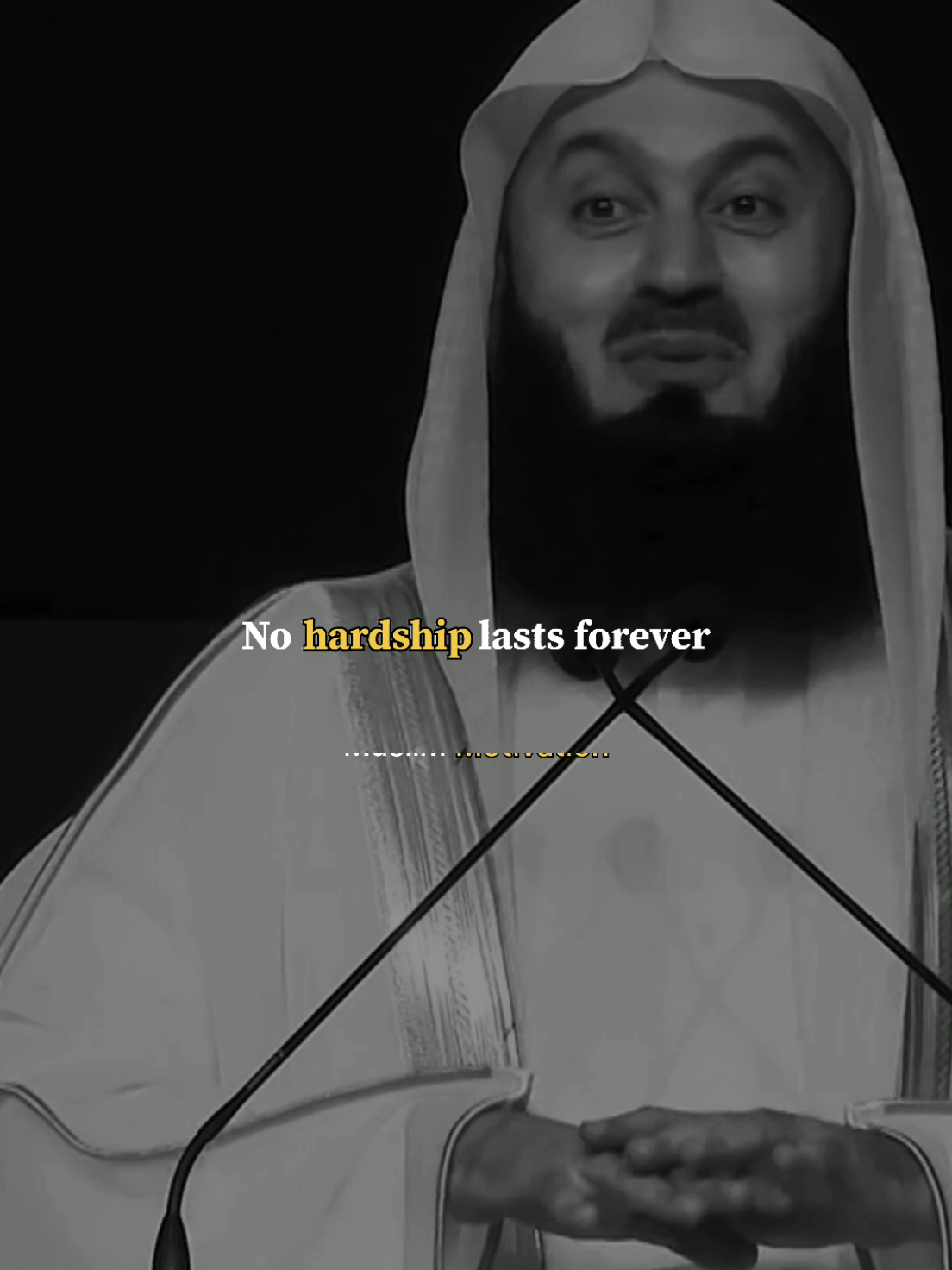 No hardship last forever. #motivation #motivationtiktok #islamic_video  #islamictiktok  #muftimenk @Account For Sale  @Islamic Inspiration   