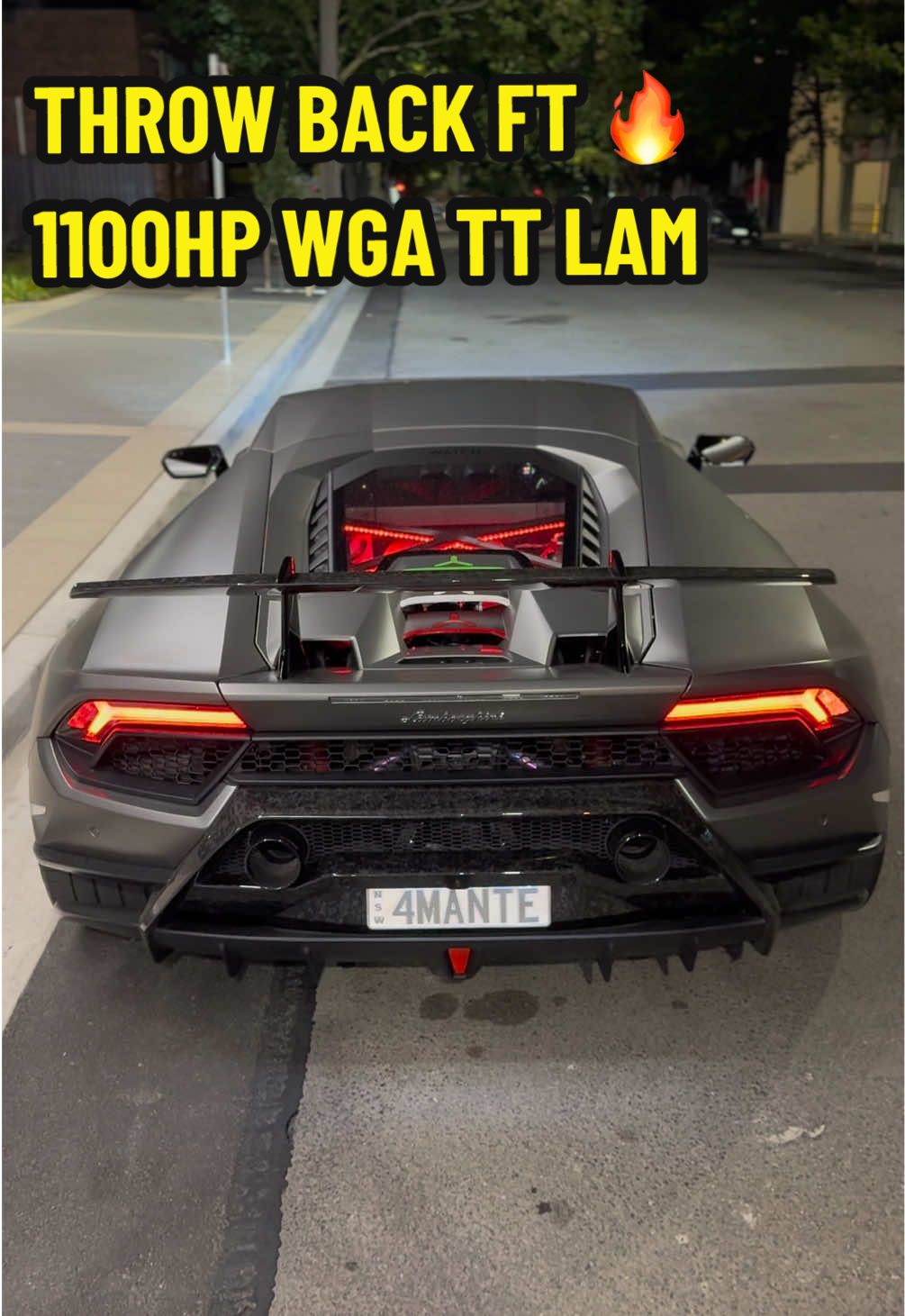 Throwback! To when the WGA TT LAM LAM only had 1100hp 😮 it was a baby back then 😮‍💨 #watchgallery #WGA #lamborghini #huracan #performante #twinturbo #throwback #memories #goals #inspire #dailydriven #thebest 