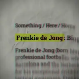 prime frenkie 🔜 // clips: @aineta★ // #fyp #barcelona #laliga #foryou #xyzcba #Soccer #football #sport #frenkiedejong #ajax #amsterdam #❌❌❌ #viscabarca #fdj21 #prime #dutchmagician 