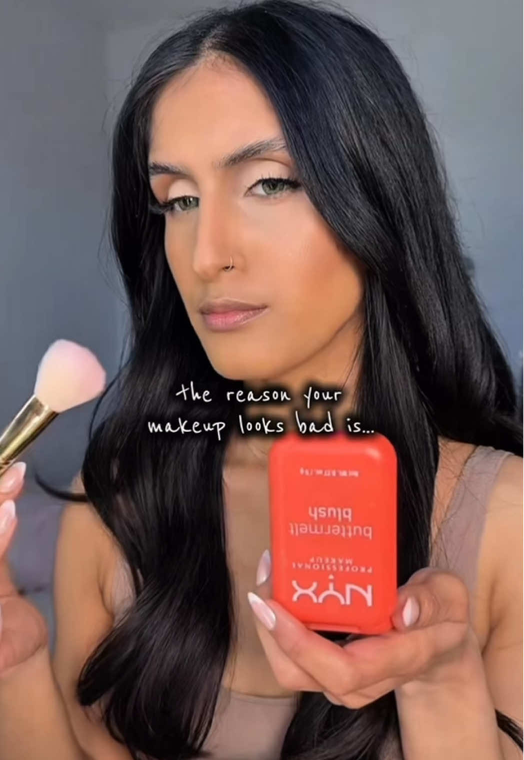 the real reason your makeup looks bad… #makeuptips #makeuptrends #blush #lipcombo 