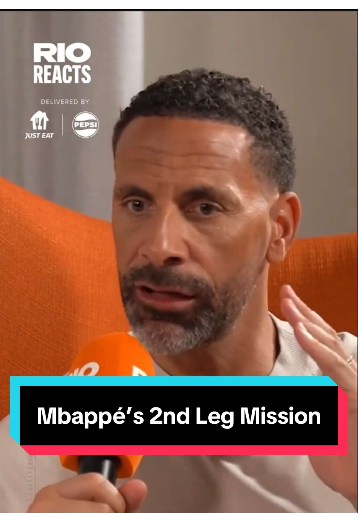 Mbappé’s 2nd Leg Mission for Real Madrid vs Arsenal Delivered by Just Eat & @Pepsi UK   🚨 @Rio Ferdinand & Darren Fletcher React to a massive week of Champions League football!  Rio Reacts delivered by Just Eat and Pepsi Max is back! Join Rio Ferdinand for his raw take on the UEFA Champions League Quarter-Finals First Leg. This week: PSG vs. Villa's rising star, Arsenal's stunning win over Real Madrid & Declan Rice's free-kick magic! Plus, win a signed shirt in our Fan's Edition! 🎥 Click the link in bio to catch the FULL REACTION with Rio Ferdinand 🎧    #rioferdinand #ferdinand #football #Soccer #championsleague #sport #sportstiktok #arsenal #mbappe #realmadridfc 