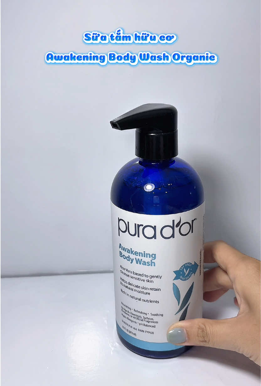 Sữa tắm hữu cơ Pura D’or #organic #purador #puradorvietnam 
