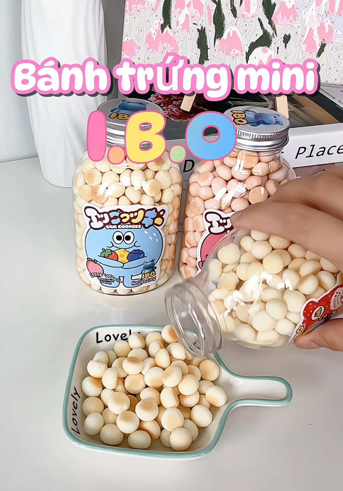 Bánh ngon cho mấy bé măm măm nè #review #unboxing #banhtrungibo #banhtrungchobe 