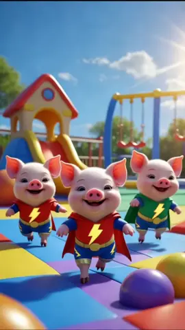 heo con hóa thành siêu nhân  #pigcute #videoAI #hoathinh3d #xuhuong #videoviral #tiktok #funny #
