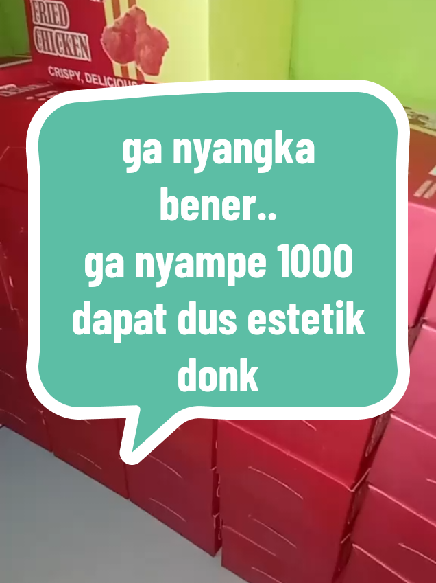 dus chiken krispi. ukuran 15x10x6 isi 50pc #dus #dusfriedchicken #friedchicken #fried 