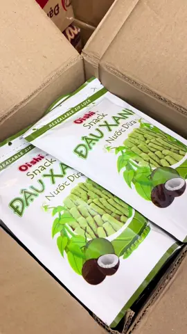 Snack bim bim đậu xanh nước cốt dừa #anvat1977 #anvat #xuhuong #viral #oishi 