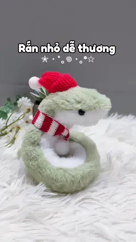 rắn nhỏ dành cho mấy bà sinh năm con rắn đây nè #thunhoibong #dochoi #tanuy #xuhuongtiktok #review #gaubong #thúcưng #rắn 