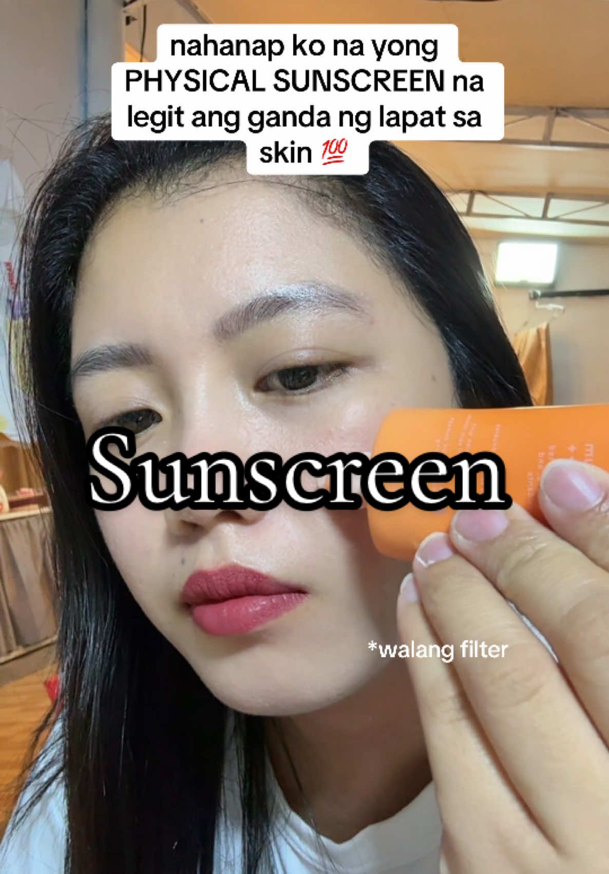 Grabe ang bilis iblend and para kanang naka foundation ❤️ #physicalsunscreen #physicalsunscreen #physicalsunscreen #sunscreenviral #sunscreentips #sunscreen 