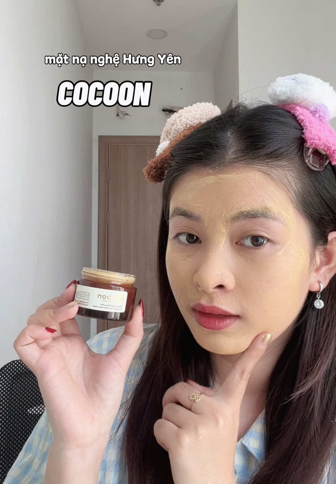 Bà nào da bị thâm mụn thì thử đắp em này nèe ✨ Mặt nạ nghệ Hưng Yên Cocoon 👏🏻 #xuhuong #xuhuongtiktok #trend #trending  #viral #thinhhanh #review  #hgreview #beauty #skincare  #skincareroutine #skincaretips   #matnanghe  #matnanghehungyen  #matnanghecocoon  #matnanghetuoi  #matnagiamtham #cocoon 