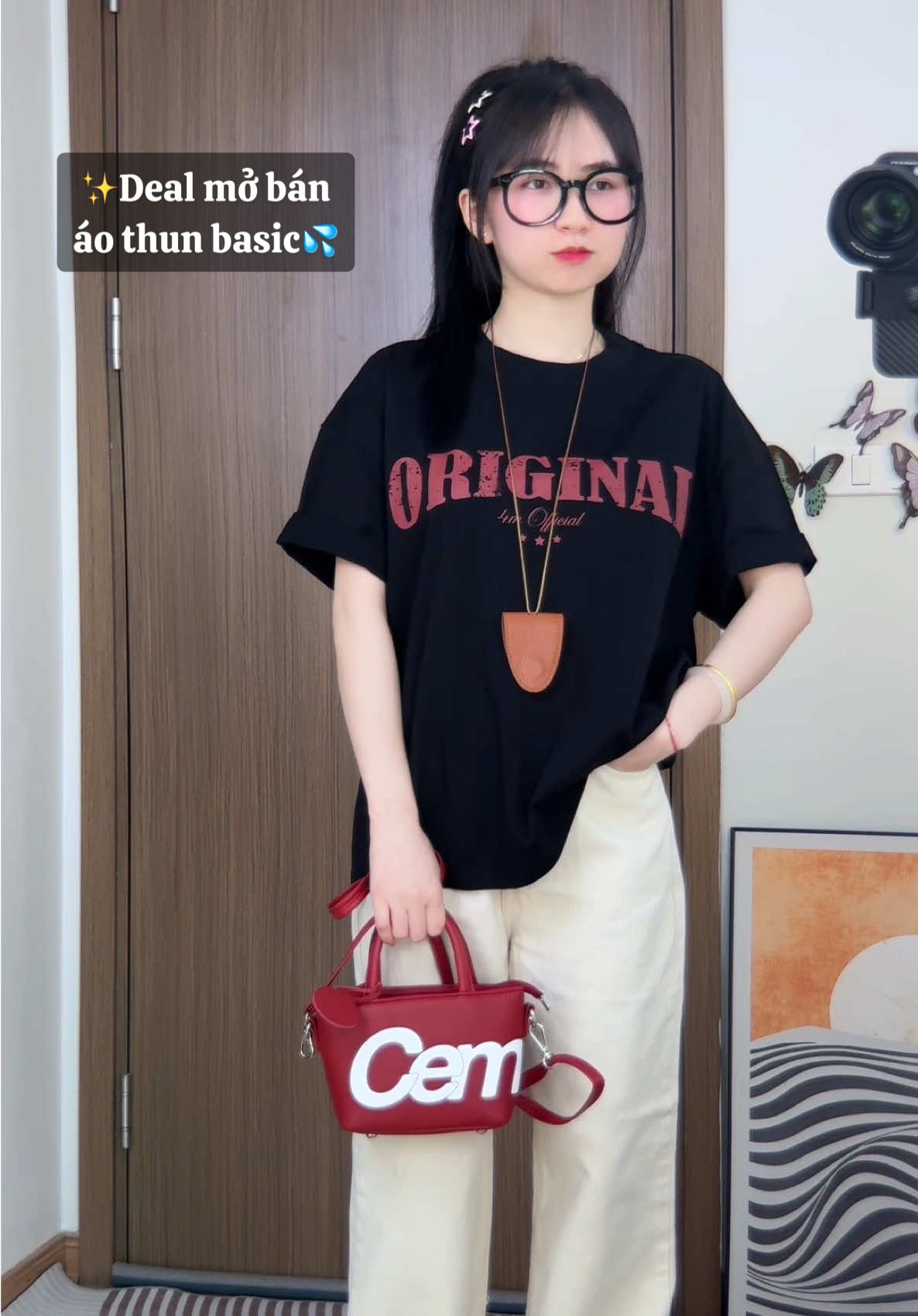 Deal mở bán áp dụng 30 đơn đầu 💥 #xuhuong #aothun #basic #cotton #meozbasic 