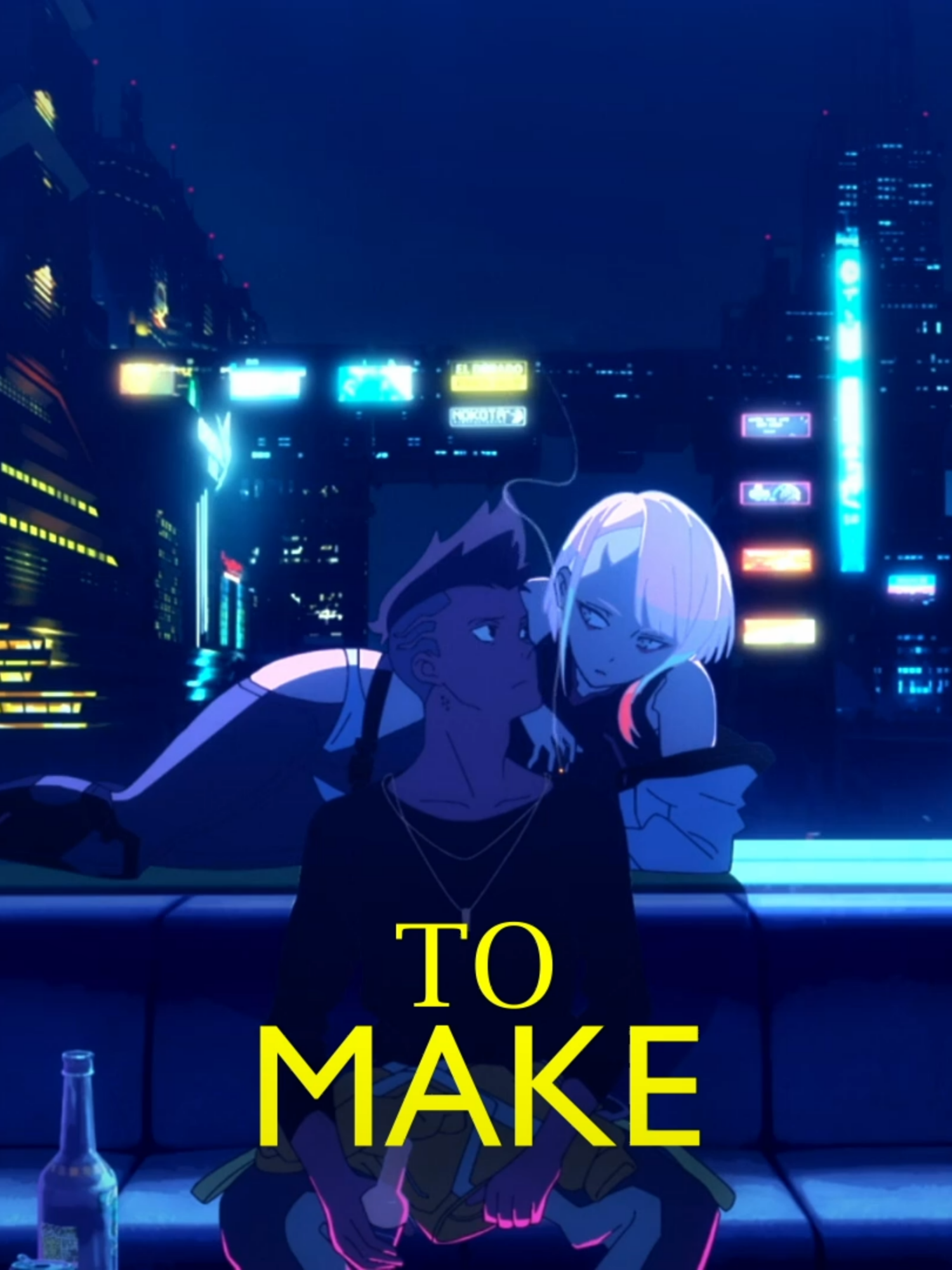 cyberpunk edge runners has something so beautiful to it. || recently i've been 