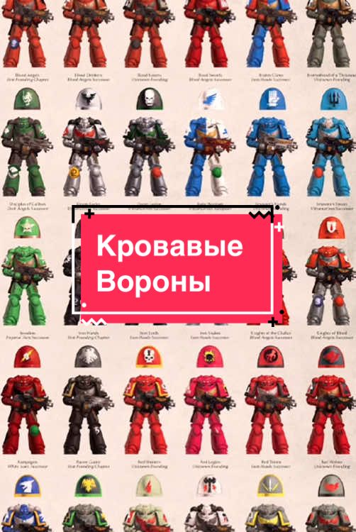 30 Дней, 30 Орденов Космодесанта. 14 Часть - Кровавые Вороны #ваха40к #вархаммер #империум 