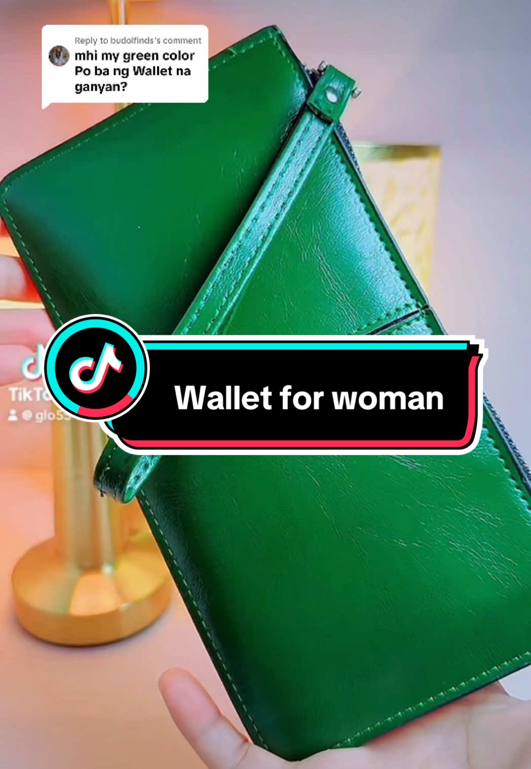 Replying to @budolfinds  Ito yung wallet for woman guys na tlaga nman magugustuhan nyo kasi sobrang gnda ng quality at matibay pa Ang ganitong klasing long wallet for woman. #longwalletforwomen #walletforwomen #wallet #pouchwallet #leatherwallet @LELEBAGPH 