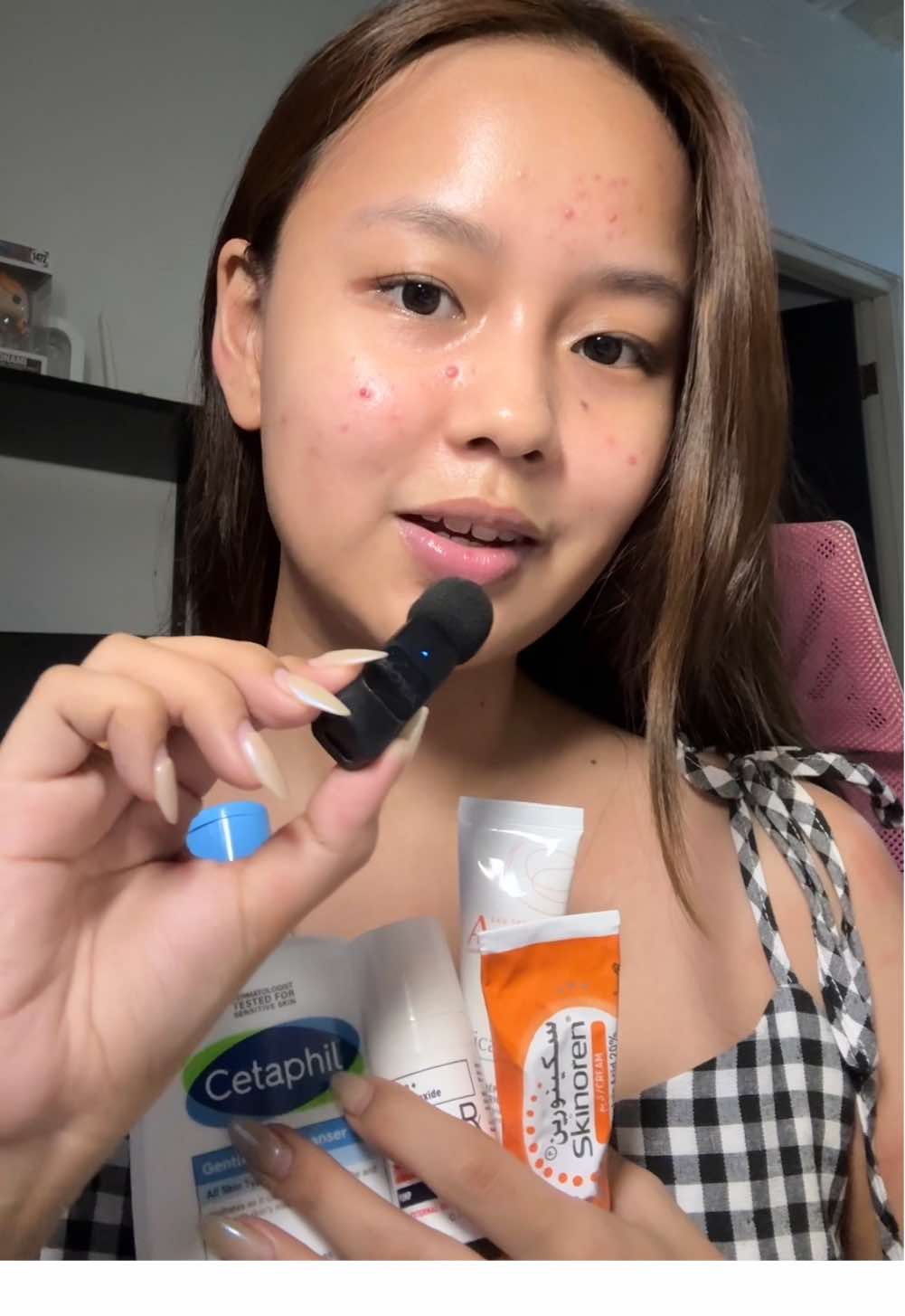 acne breakout again!! 🥲 here’s my non-sponsored skincare routine rn! products mentioned: - @Cetaphil Philippines cetaphil gentle cleanser - epiduo forte (adapalene + benzoyl peroxide) - skinoren azelaic acid 20% cream - avene cicalfate  #acnejourney #skinoren #epiduo #avene #cicalfate #skincareroutine #fyp 