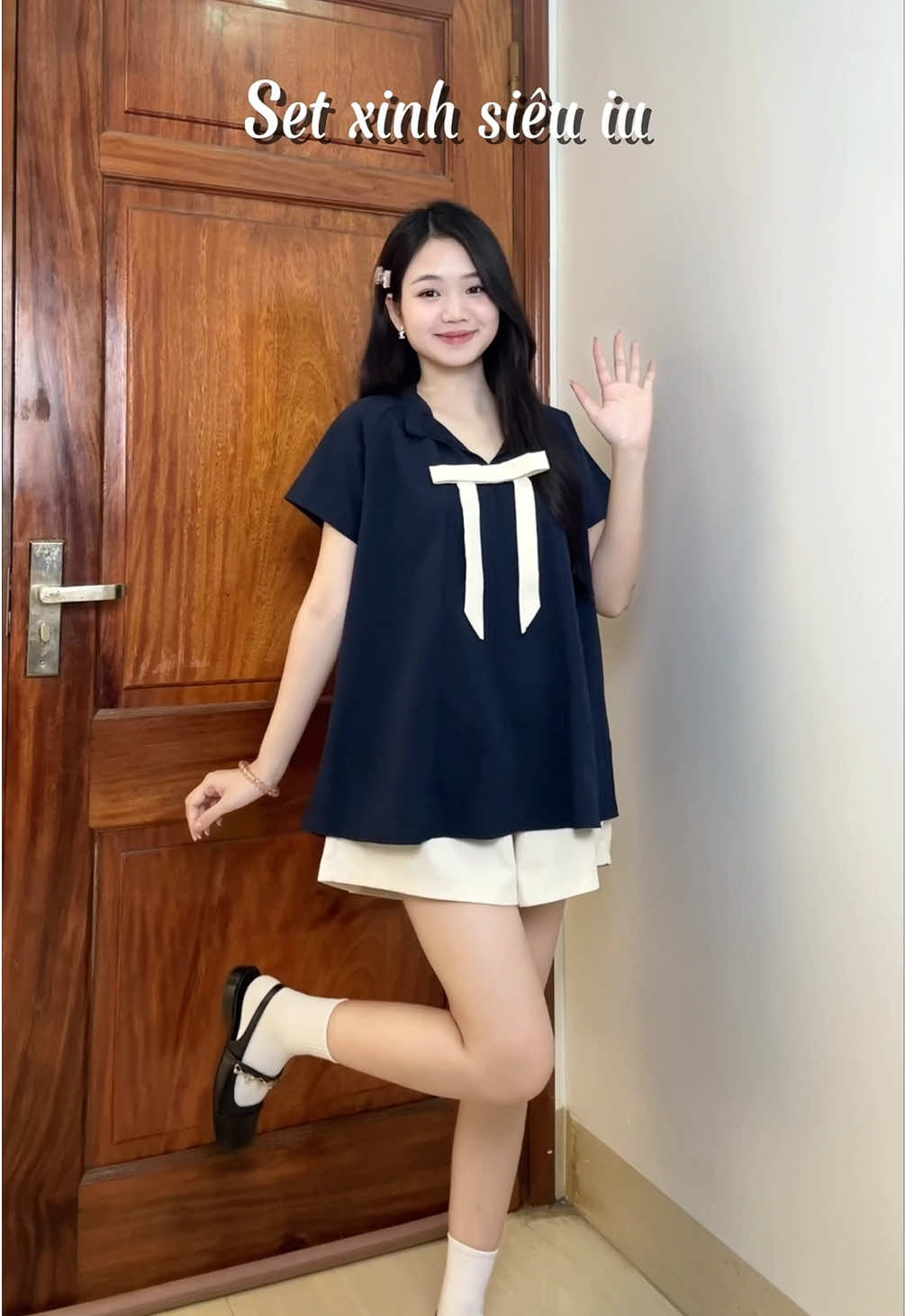 Trẻ ra cả chục tuổi 🤣 bầu bí bon chen thoải mái lun 🫶 #xuhuong #setxinh #setbabydoll #setdoxinh #setdomuahe #dobauxinh #fyp #viraltiktok 