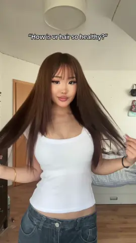 I mean after dyeing it 15 times, it still looks pretty good right👀🫣 #damagedhair #asianhair #asiangirl #straighthair #healthyhair #voral #relatable #girlylonghair #dyeinghair #bleachinghair #fyp 