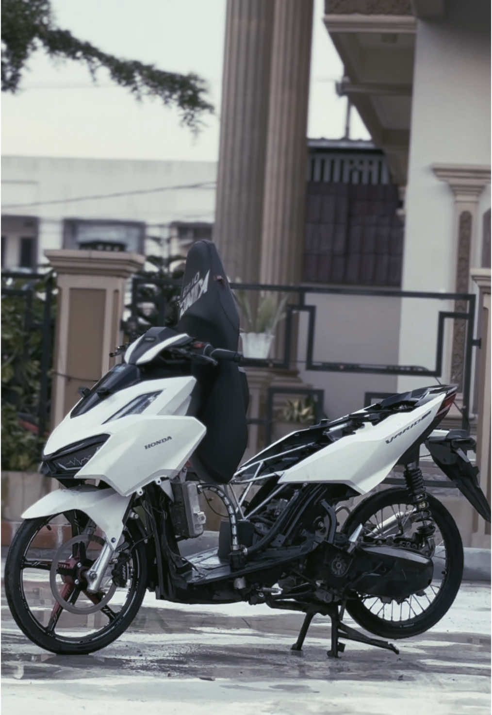 senyumanmu melahirkan std kirian ku #vario160cc #palembangraceway 