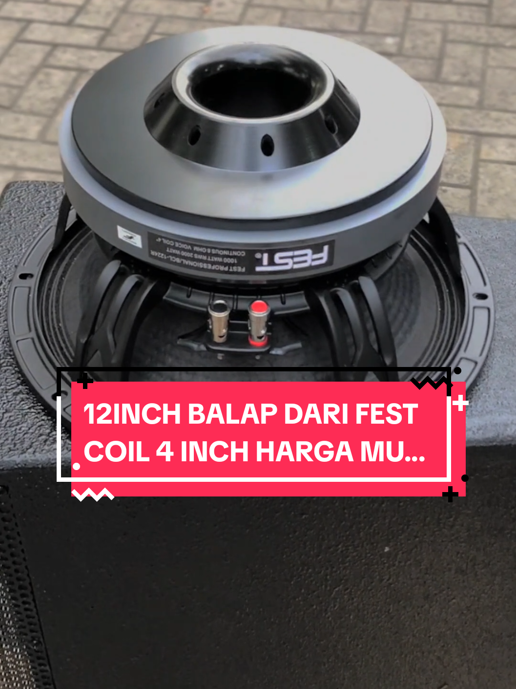 MERK FEST DIKASIH HARGA RCF 12P500 GIMANA???? #fest12coil4 #fest #speakerfest  #festbcl122 #festbcl1224r #speakerminiatur #speakerbalap #tokoelektronikmojokerto #hening #sumberjayaelektronikmojosari #sumberjayaelektronik #sje77 #sjeofficial 