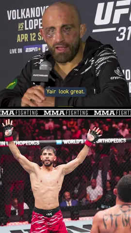Yair Rodriguez? Movsar Evloev? Alex Volkanovski is down to fight literally anybody after #UFC314 