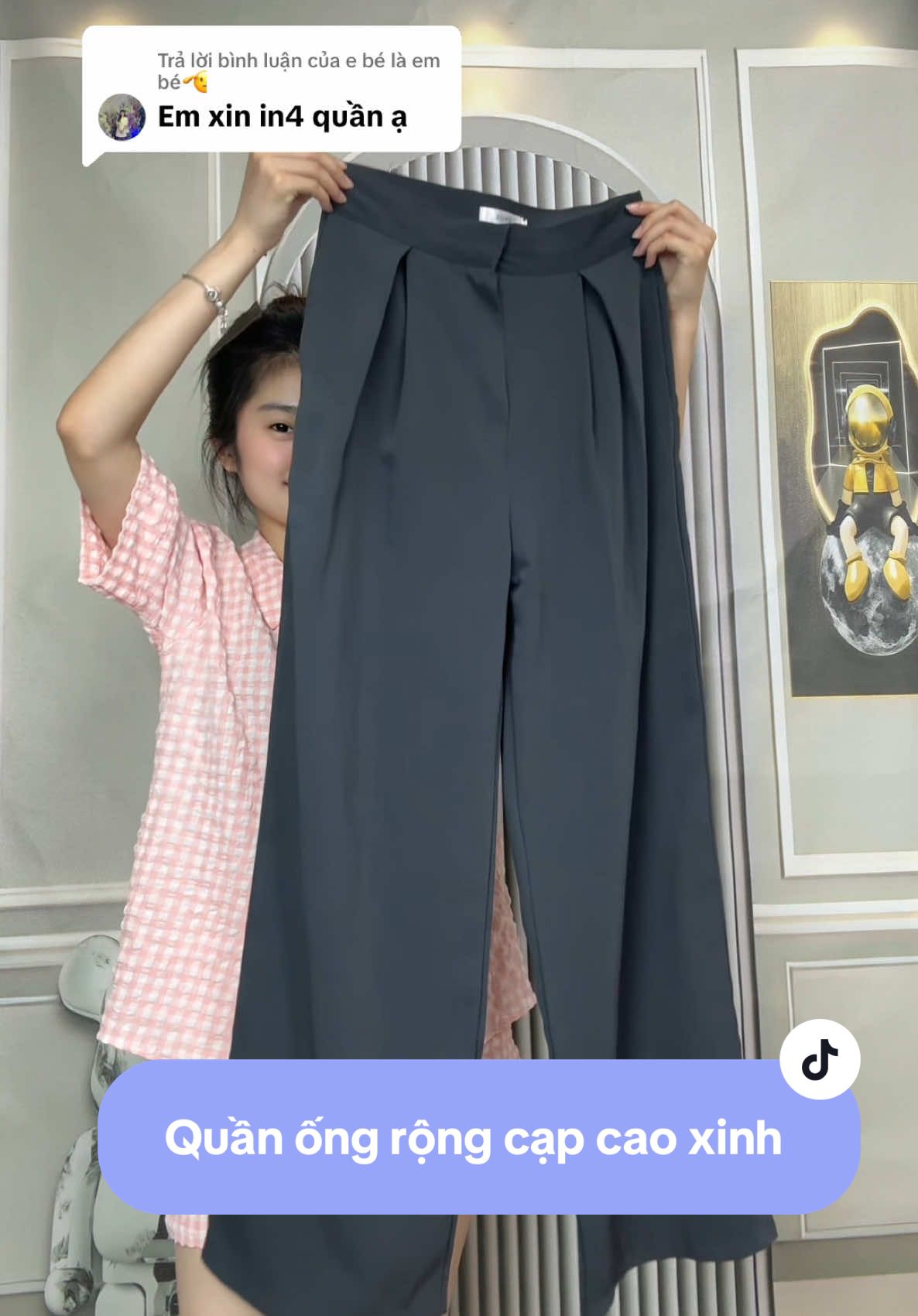 Trả lời @e bé là em bé🫡 nhiều chị hỏi quần nên em lên lại mã quần siu hot hit ạ #chibiireview #quantay #quannu #quanongrong #quancongso #quancapcao 