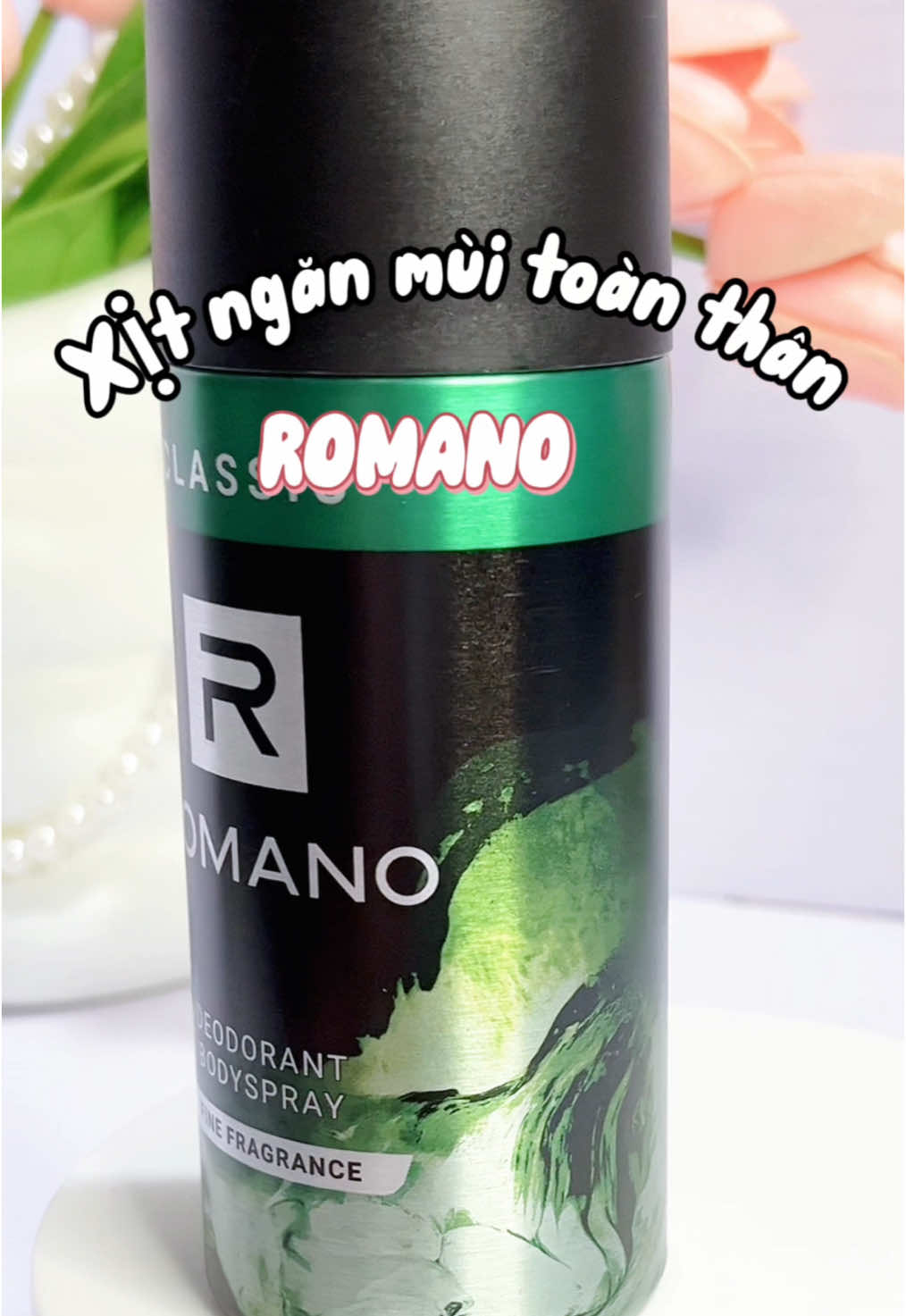 Xịt ngăn mùi toàn thân ROMANO CLASSIC #trending #viral ##romano #xitkhumuicothe #romanovietnam #unboxing #reviewcungtiktok 