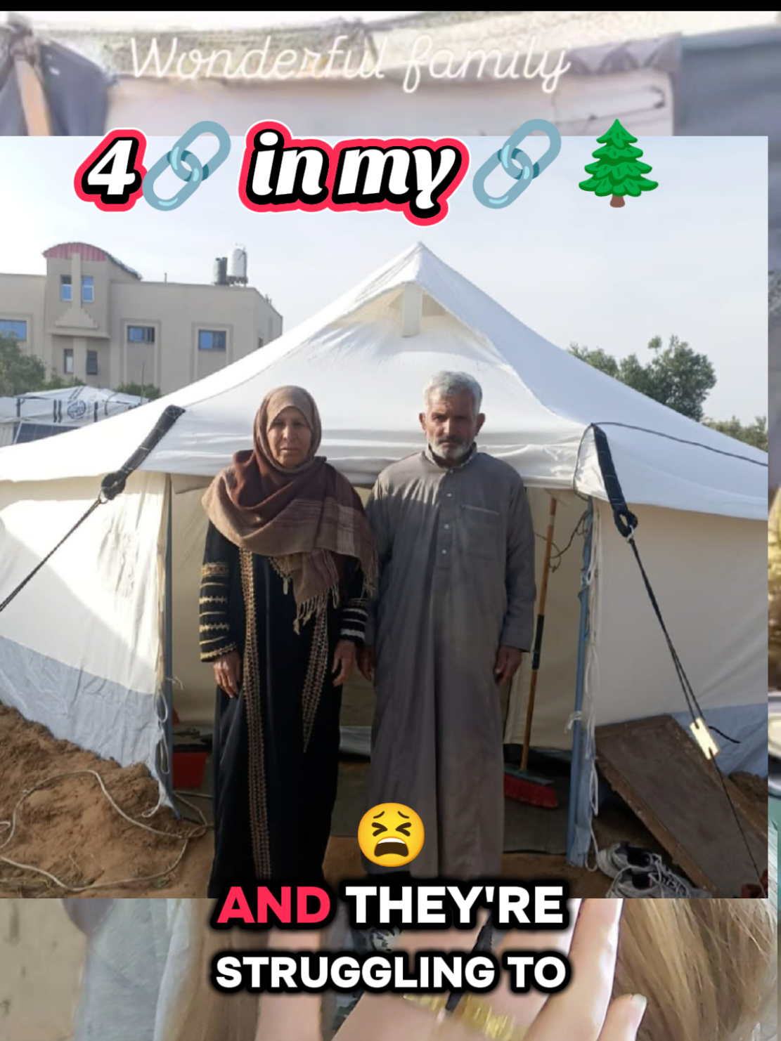 4🔗 in my 🔗🌲  #grandma #community #🍉 #greenscreenvideo #muslim #support #fyp #medical 