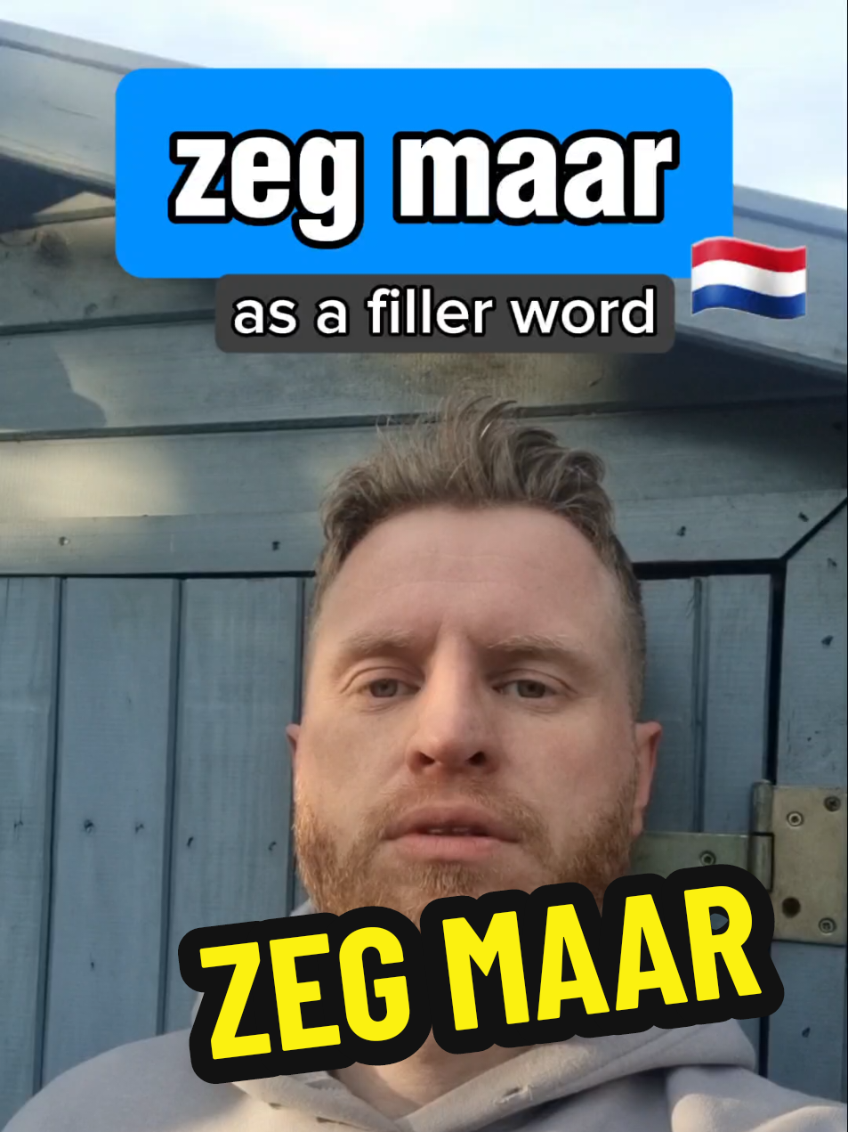 'Zeg maar’ is everywhere in spoken Dutch. But we’re not telling you to actually ‘say something’ - it’s an interjection! A filler word that can mean ‘kind of’, ‘so to speak’, or just... nothing. Do you have a similar expression in your language?” #DutchWithTomasito #ZegMaar #DutchInterjection #DutchFillerWords #LearnDutch #NederlandsLeren #DutchLanguage