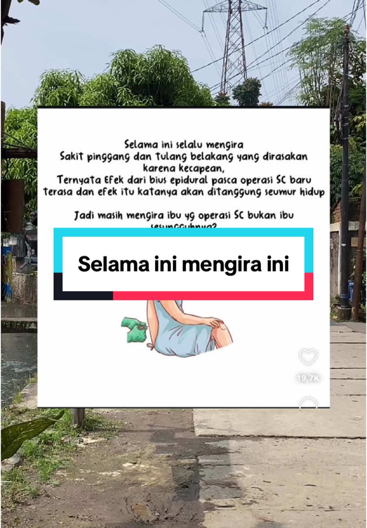 Banyak yang belum tahu, rasa nyeri pasca operasi SC bukan cuma karena kelelahan, tapi bisa jadi efek jangka panjang dari bius epidural. Yuk, lebih bijak memahami perjuangan para ibu, apapun proses persalinannya. Semua ibu adalah pejuang sejati! #parenting #relateable #ibuayah #TipsParenting 