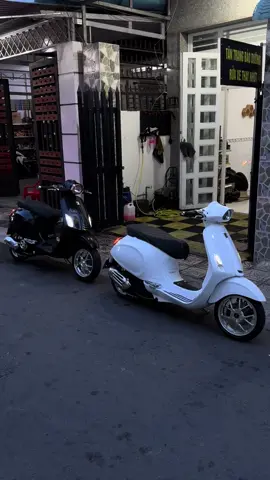Hắc-bạch đến từ Kk-scooter #xuhuong #cantho #kkscooteraccessories 