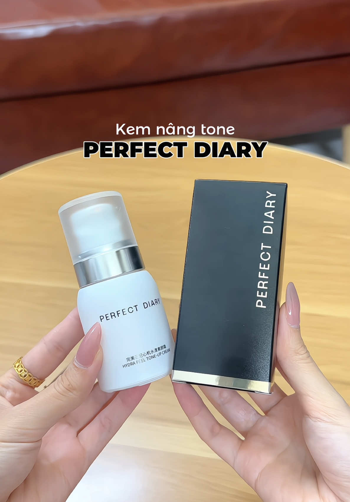 Kem nền nâng tone bảo bối của tui hnao lười makeup nè 💓😍 #kemnangtone #kemnennangtone #perfectdiary #makeup #goclamdep #review #minnriviu #muataitiktok 