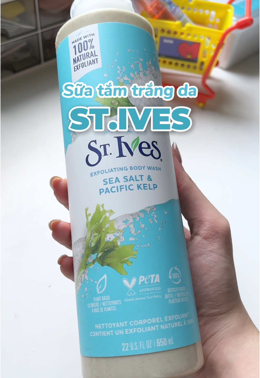 +1 sản phẩm chăm da body siu thơm 😍😍🫶 #goclamdep #bodycare #tẩytếbàochết #stives #routines 