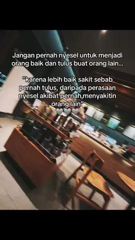 Cobalah untuk tetap lakuin itu.. ☺️