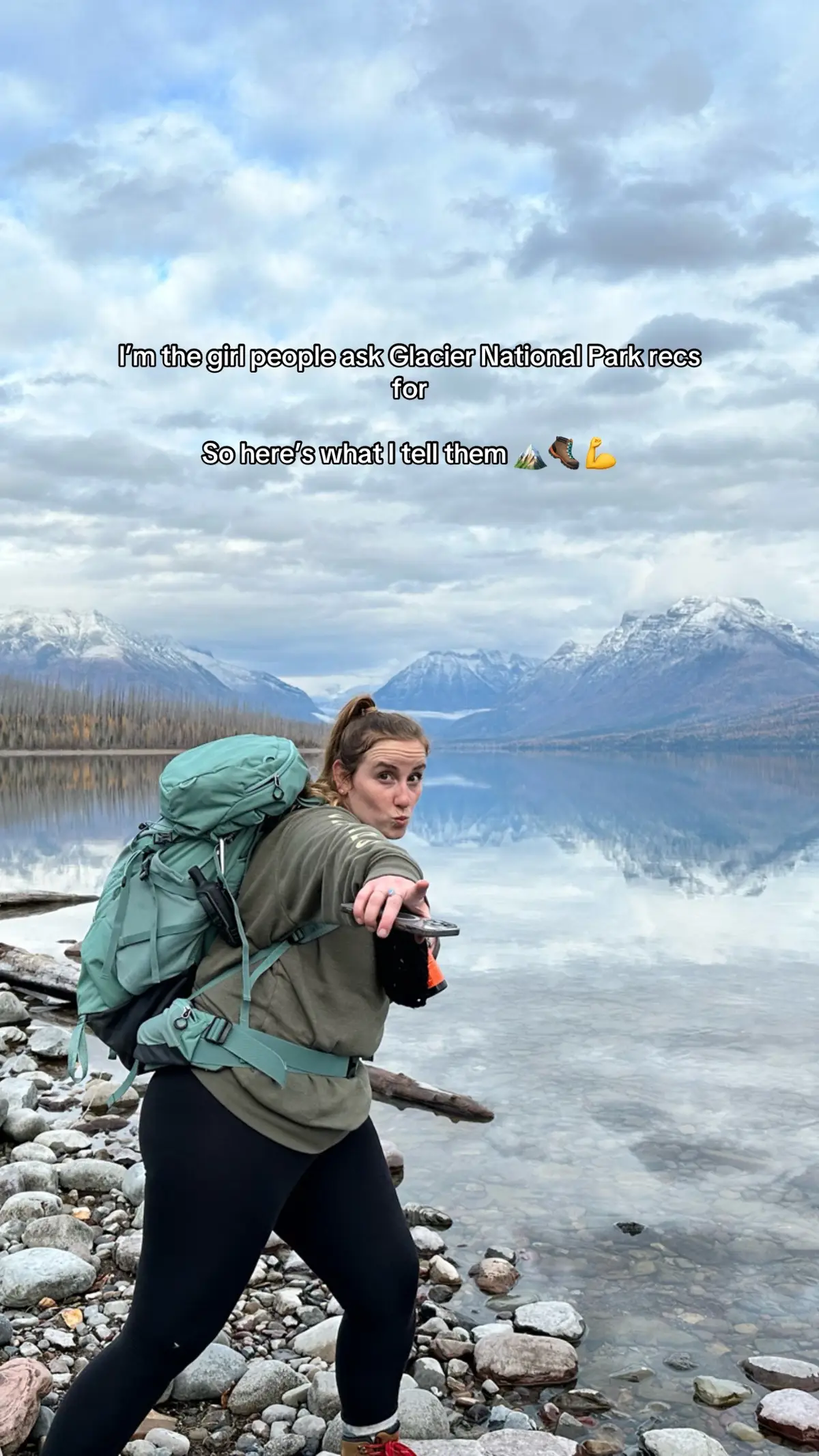 Here are my favs around the park. Probably missed some, but these are all top of list 🤍 Hi 👋 I’m Brittany, I live 10 minutes outside the park and love sharing this beautiful place with the world. 🏔️ #visitmontana #glaciernationalpark #glacier #columbiafalls #whitefish 