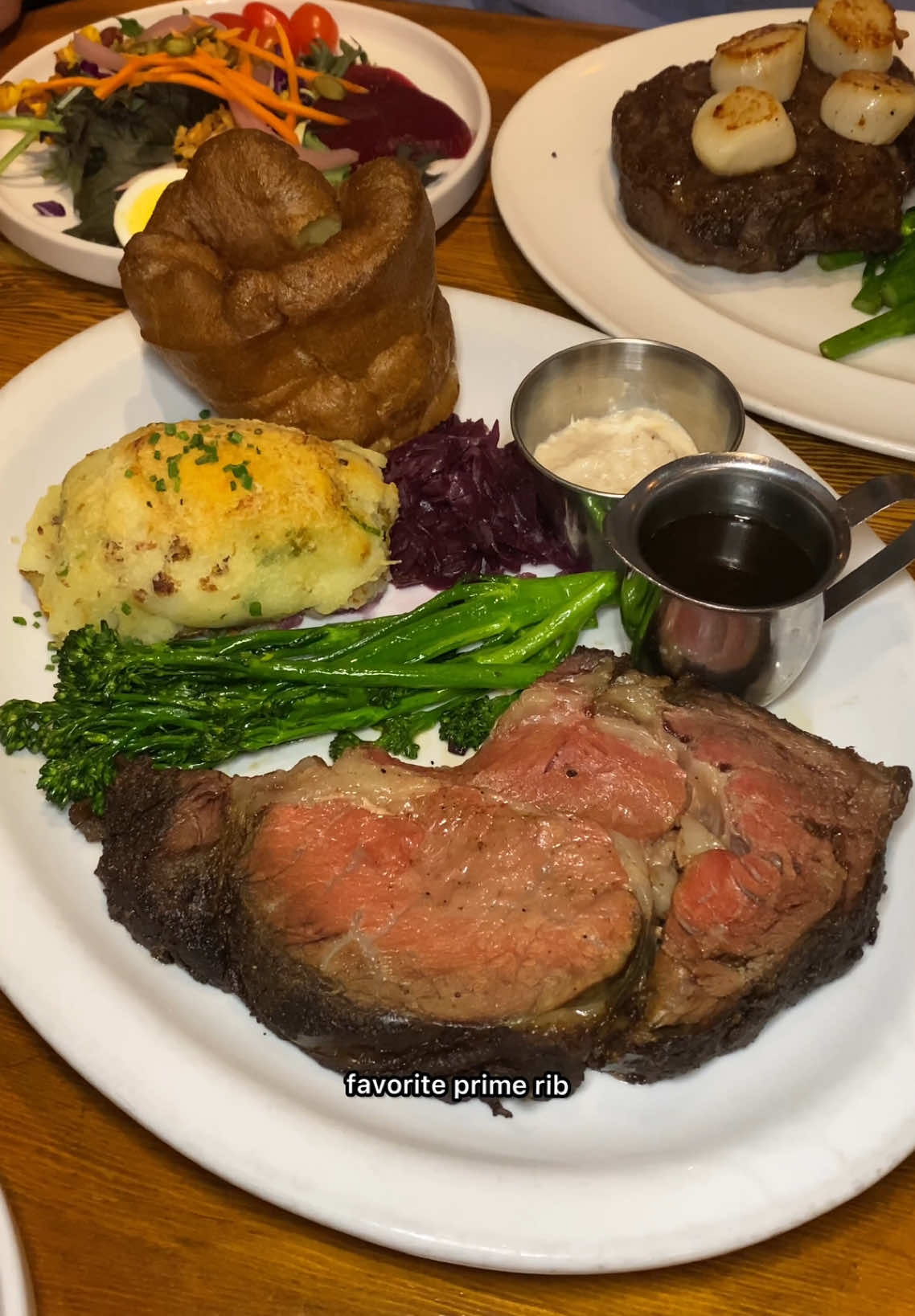 ⭐️ Unlimited Soup & Salad Bar in Calgary ⭐️ Since 1974, this local gem has been serving up the city’s favorite Prime Rib. Their prime ribs are so good - juicy, tender, iconic.  🥣 And guess what’s back? The renowned Soup & Salad Bar which includes their original, hearty Steak Soup and a big spread of fresh ingredients to build your salad. This unlimited soup & salad bar is available for lunch or dinner — as an add-on, or à la carte. We enjoyed these plump, juicy oysters and their ribeye was amazing quality - so tender, so juicy! 🥩  🍰 Save room dessert, because they are freshly baked in-house by an award-winning pastry team! ⭐ This spot is a classic for a reason. 📍 Smuggler‘s  6920 Macleod Trail SE, Calgary @smugglerscalgary  🐾 Follow @jenneatseverything for more lifestyle, food and travel content! . #media  #JennEatsEverything #datenight  #CalgaryFoodScene  #steakhouse #steak #primerib  #yyc #calgary @smugglers calgary  . . . . . . . . . . .