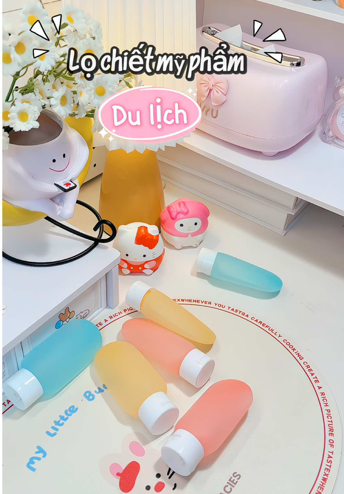 Sắm sửa du lịch gì chưa mí người đẹp!!!!! Set 3 chai chiết này vừa rẻ mà đẹp mà xịn nữa. Mua liền cho tuiiii #He2025 #Chaichietmypham #dulich2025✈️🚗🚗 