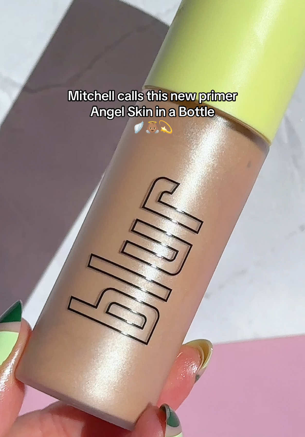 So angelic 😇 @madebymitchellusa @madebymitchell *gifted 💫Made By Mitchell blur luminous primer #madebymitchell #blurprimer #blurringprimer #basemakeup #skintint #primer #glowybase #dewyskin #basemakeup #flawlessfilter #coachella #madebymitchellmakeup #tiktokmademebuyit #tiktokshopfinds #spotlightfinds 