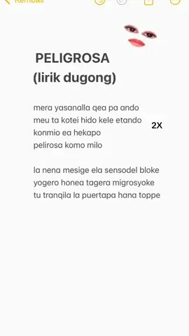 PELIGROSA lirik dugong #lirikdugong #liriklagu #peligrosa #fyppppppppppppppppppppppp #lyrics_songs #4u 