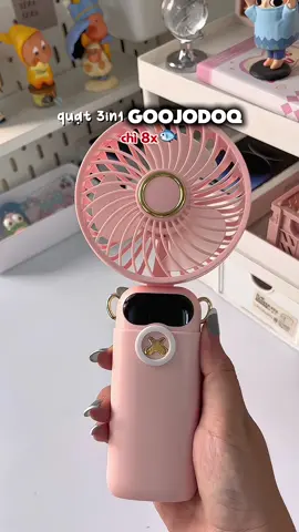 Em này hạt dẻ mà dùng ổn nha #unbox #unboxing #quatcamtay #quatminicamtay #quattichdien #quatcamtaytichdien #quatgoojodoq #quatcamtaymini #goojodoq #foryou #fyp #viral #trending 