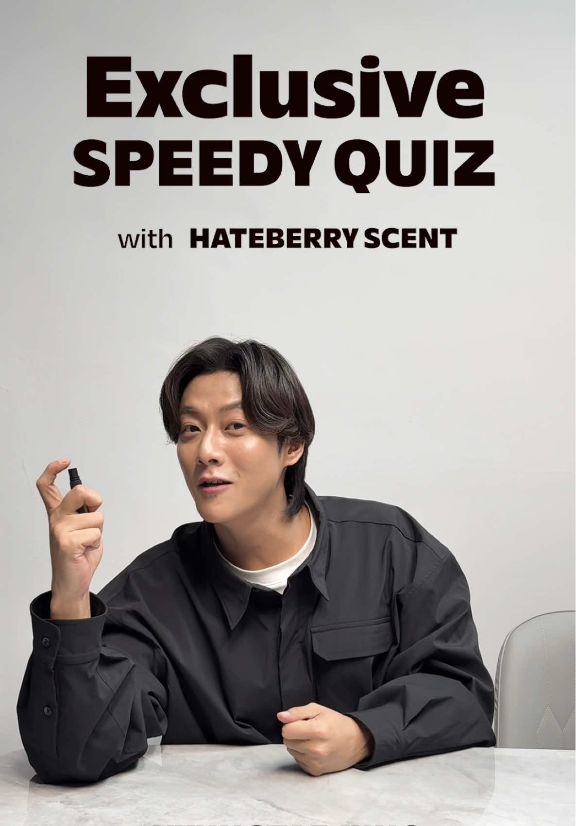 Watch the full Exclusive Speedy Quiz with HATEBERRY SCENT — dropping tomorrow!  #SpeedyQuizwithHateberryscent #Hateberryscent