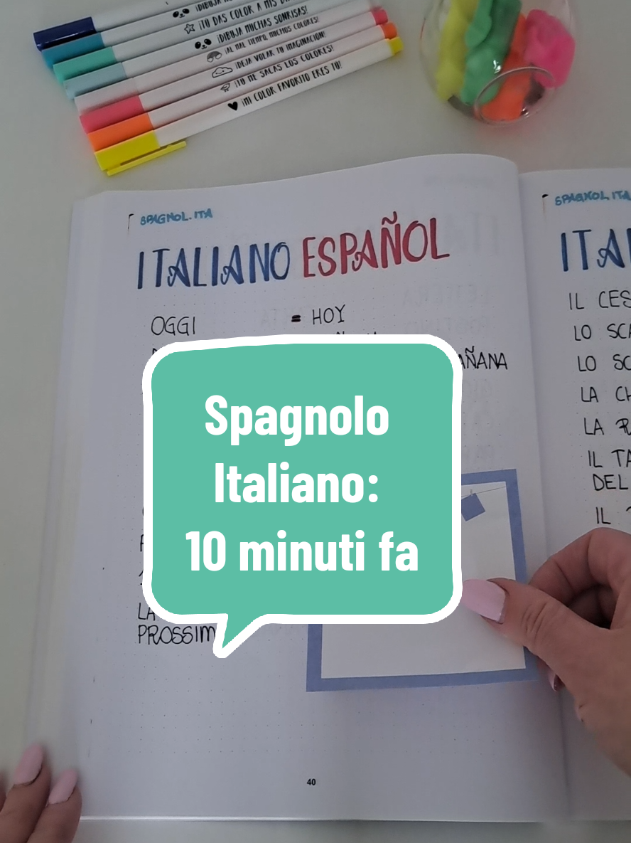 Spagnolo Italiano: come si dice 
