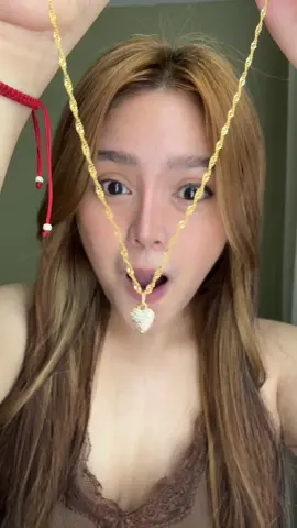 so inlove to this necklace ayy 😍 #necklace #fyp 